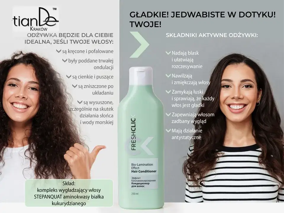 Składniki odżywki wygładzającej