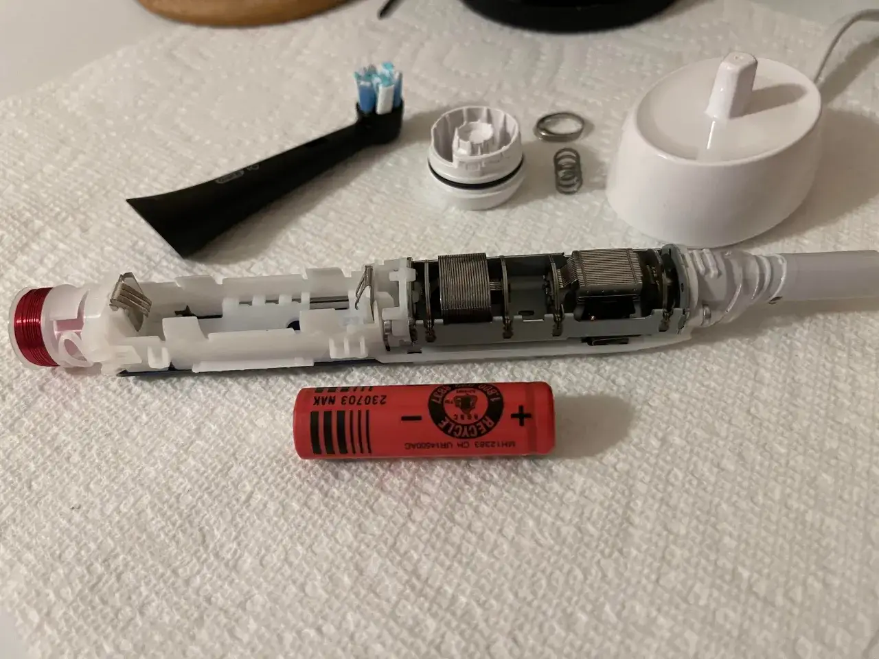 Oral-B ładowanie baterii porady