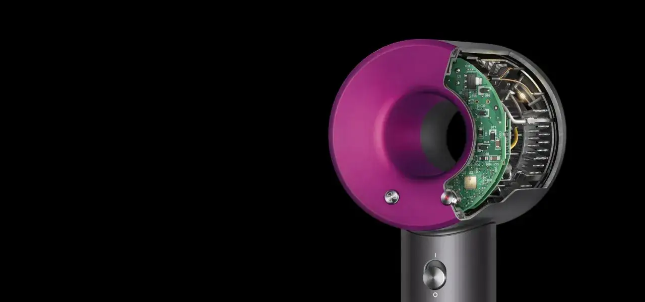 Dyson Supersonic suszarka technologia budowa