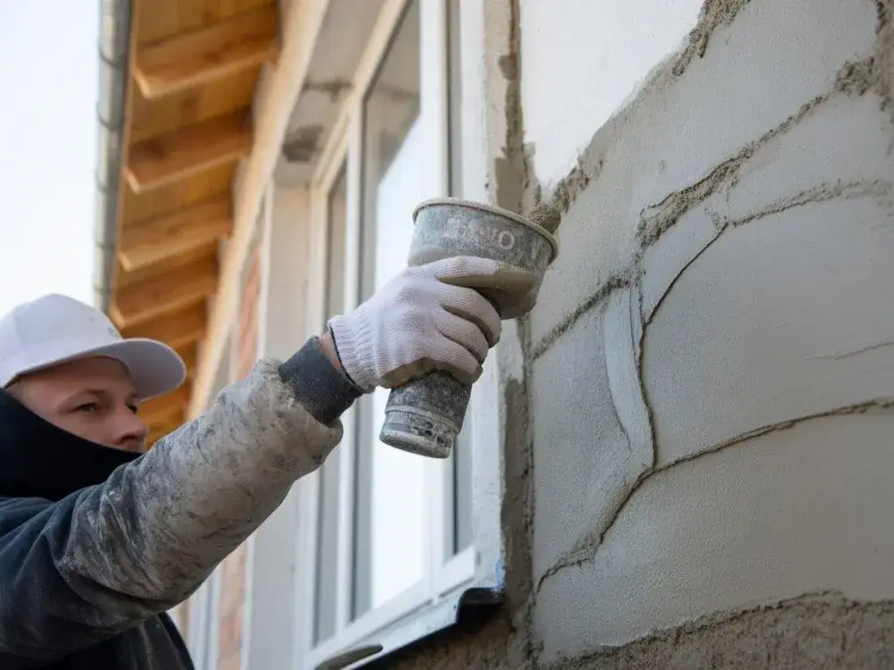 wpływ pogody na schnięcie tynku