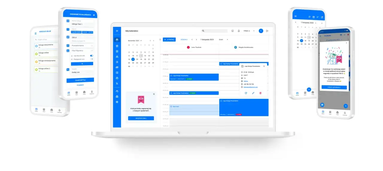powiadomienie na telefonie kalendarz termin