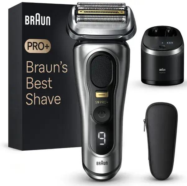 golarka elektryczna ze stacją czyszczącą