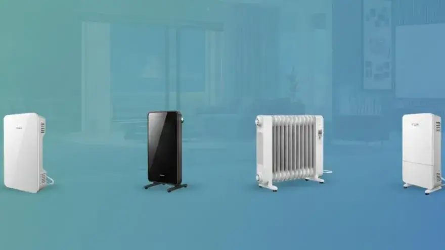 r&oacute;żne typy grzejnik&oacute;w elektrycznych