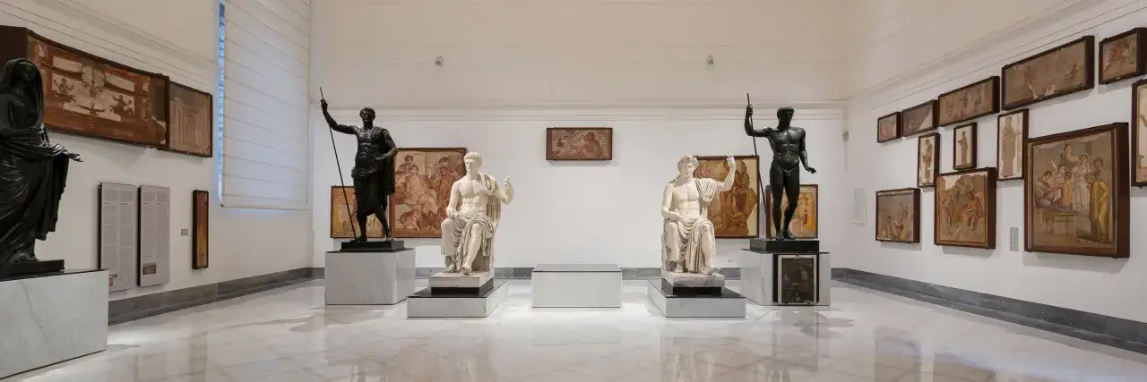 Museo Archeologico Nazionale Napoli interno