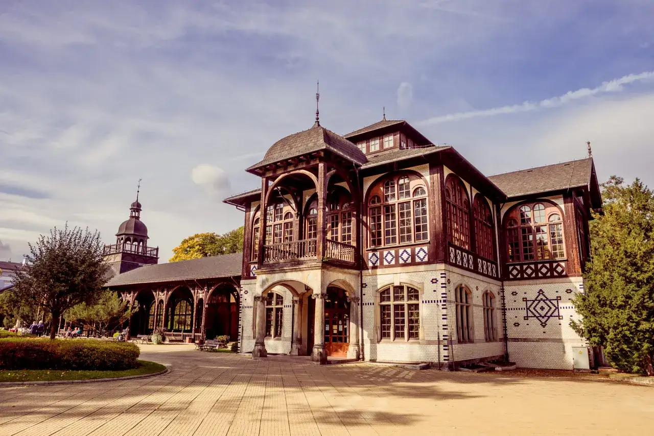 Park Zdrojowy Szczawno-Zdrój Pijalnia Wód Mineralnych