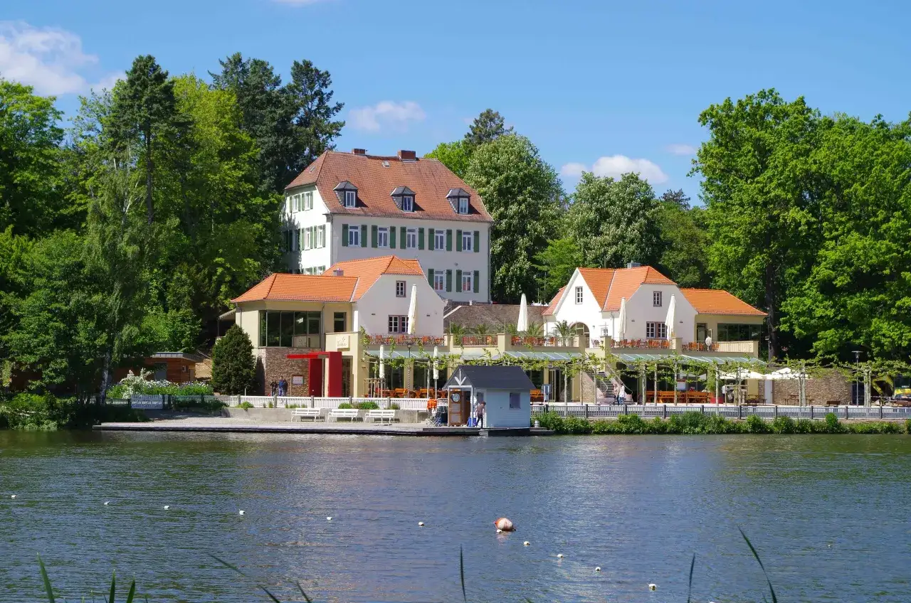 Bad Nauheim Jugendstil Geb&auml;ude Restaurant