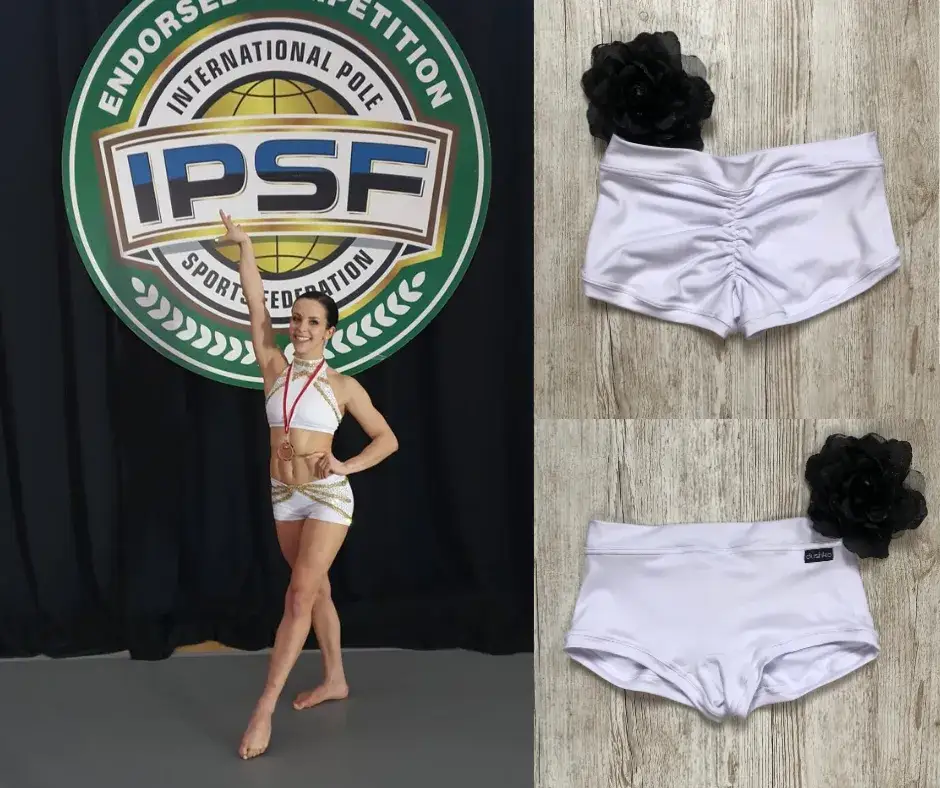 różne kroje spodenek do pole dance