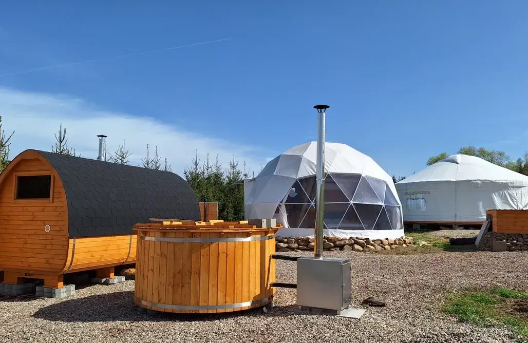 agroturystyka glamping domki na odludziu