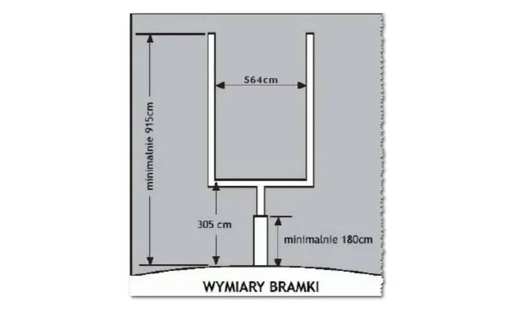 r&oacute;żne wymiary bramek piłkarskich ogrodowych drewnianych