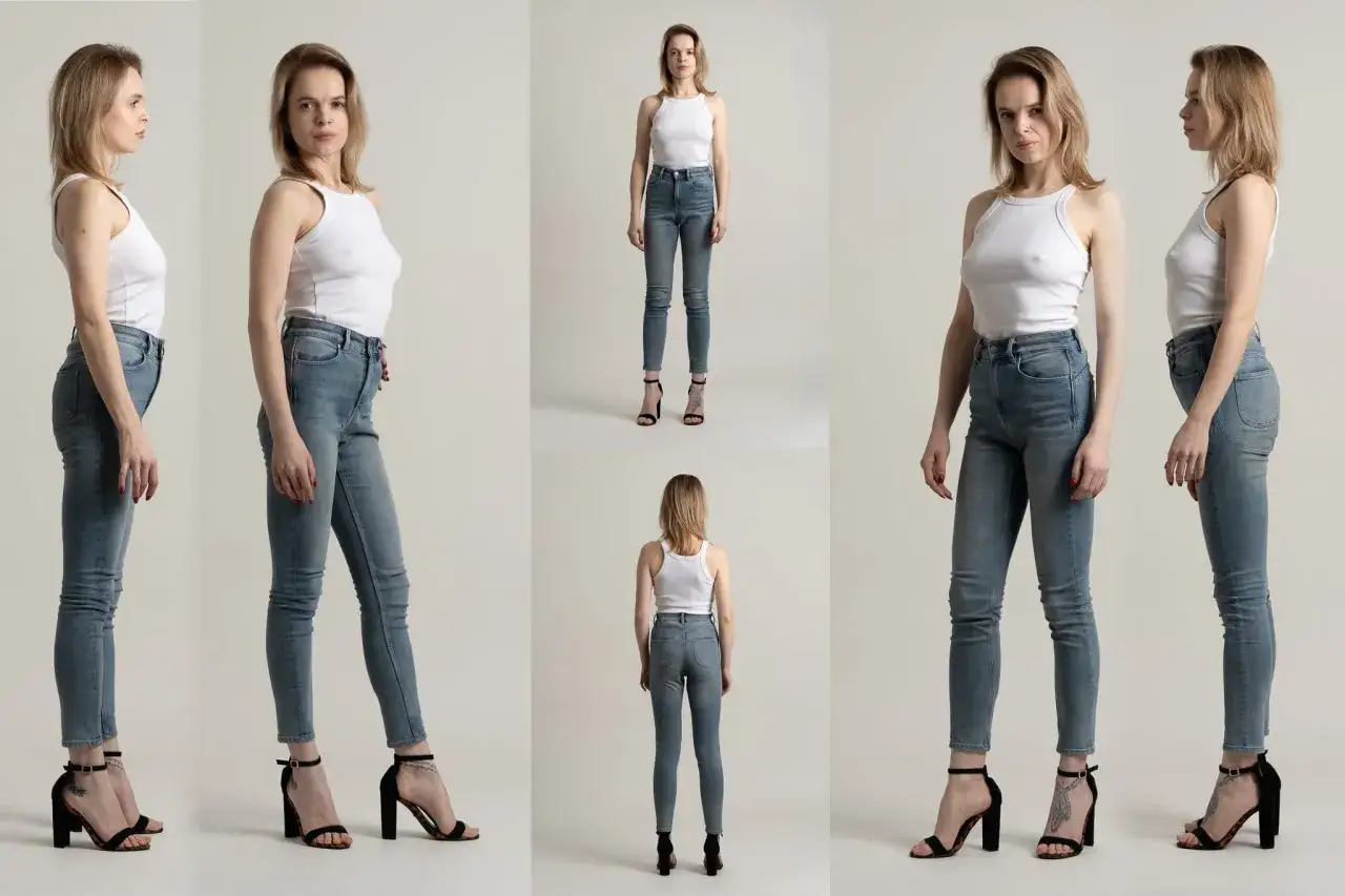 profesjonalne portfolio modelki, zdjęcia polaroid modelka