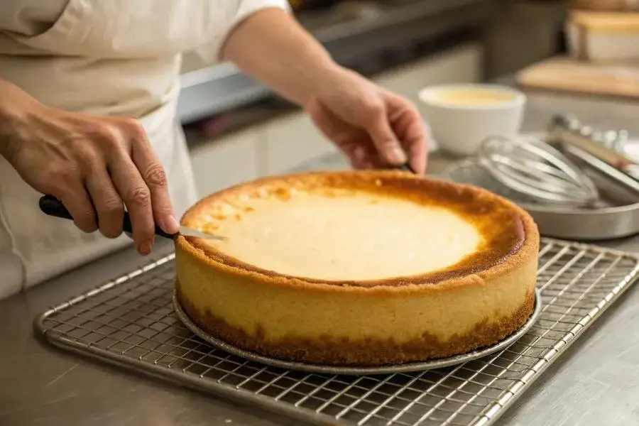 Jak rozpoznać upieczony sernik test drżenia