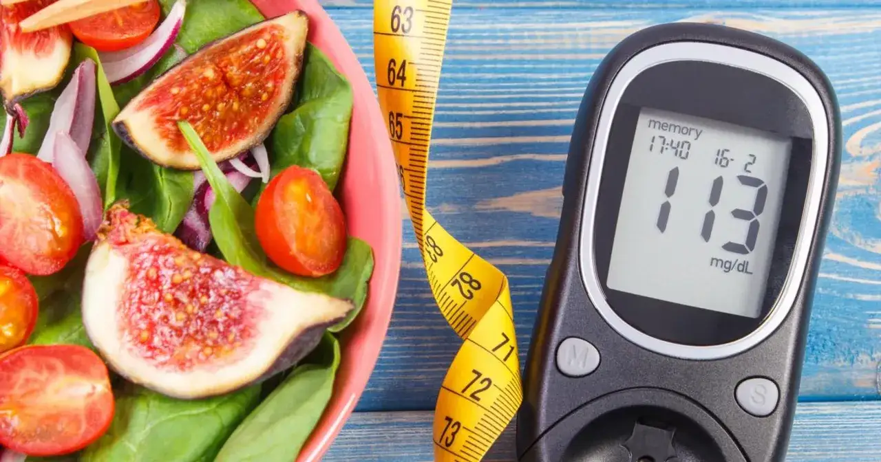 Objawy hipoglikemii reaktywnej, ikony symbolizujące drżenie, potliwość, zawroty głowy