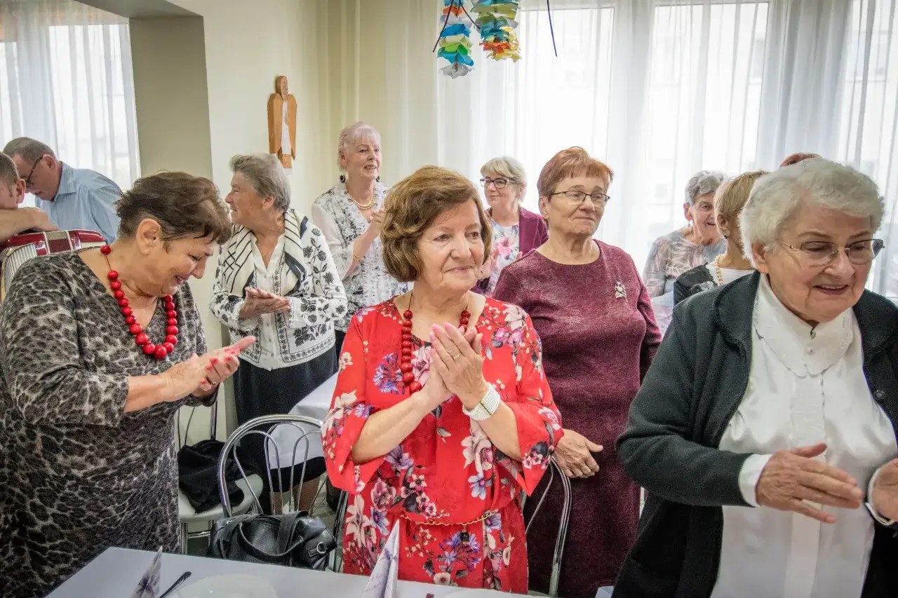 Starsza para w domu seniora Bochnia