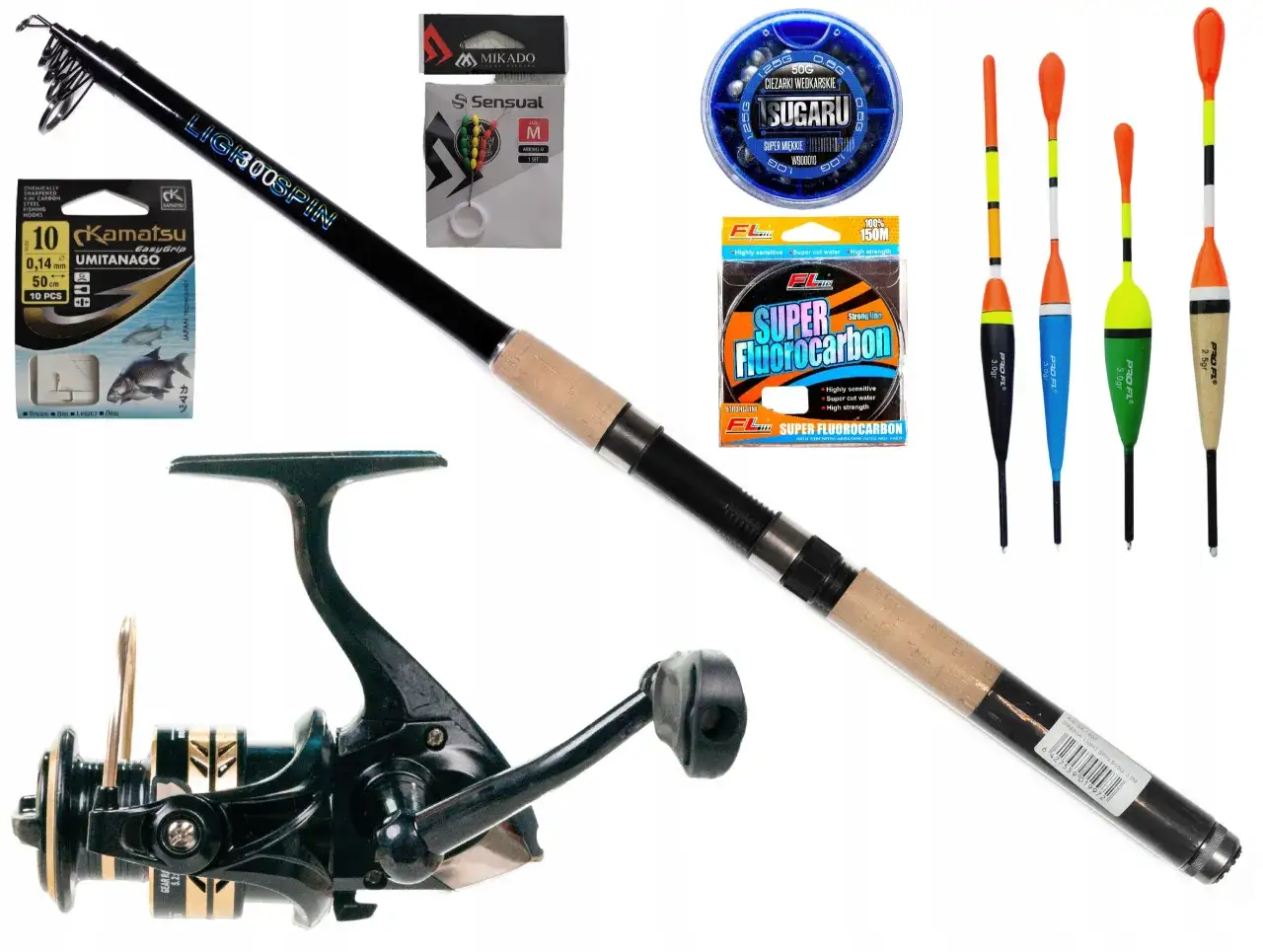 zestaw wędkarski spławikowy dla początkujących