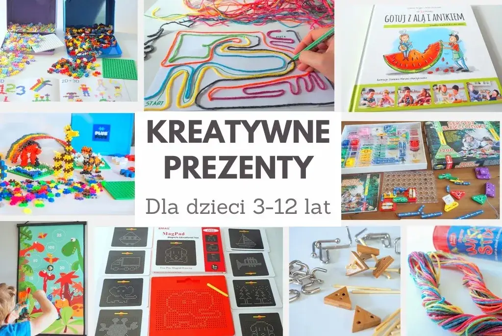 prezenty dla przedszkolaka dziewczynki kreatywne