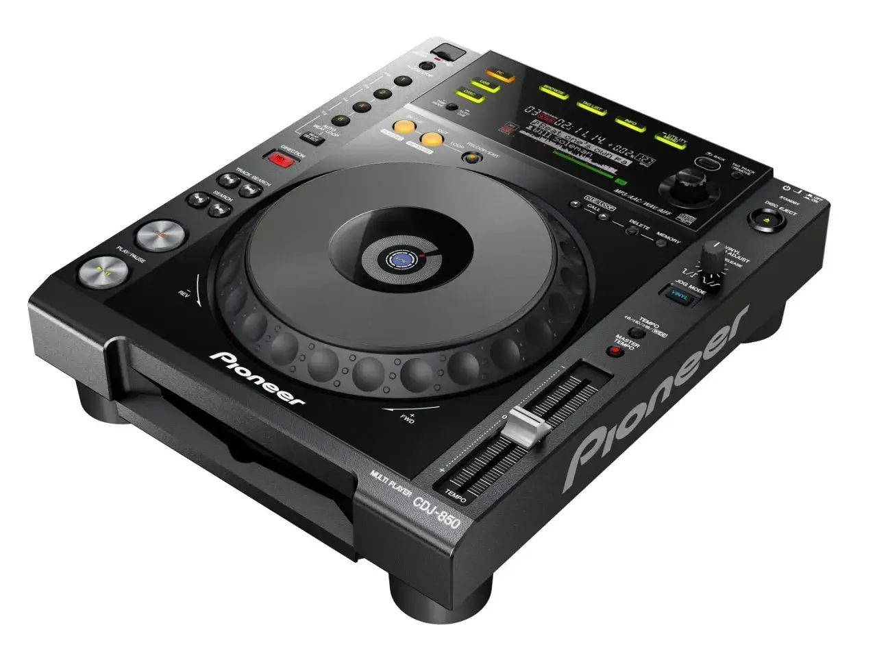 Zdjęcie  Pioneer CDJ 850 - Co warto wiedzieć o tym profesjonalnym odtwarzaczu DJ?