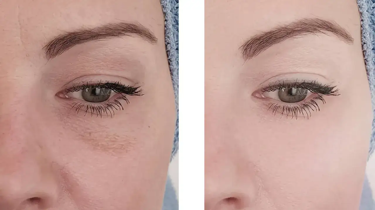 botoks kurze łapki przed i po