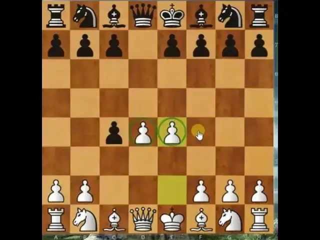 szachownica gambit hetmański początek