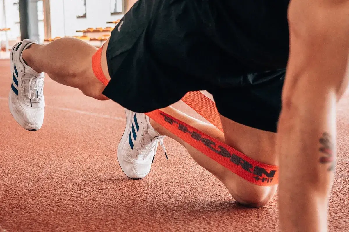 Ćwiczenia z taśmą oporową na uda. Czy bieganie wyszczupla uda? To ćwiczenie wzmacnia mięśnie, pomagając w osiągnięciu smuklejszych nóg.