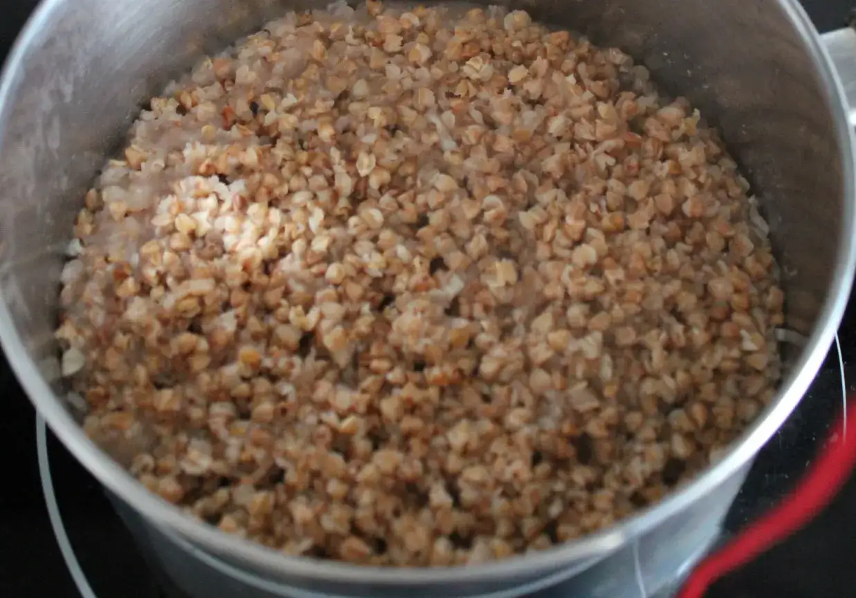 rozgotowana kasza gryczana