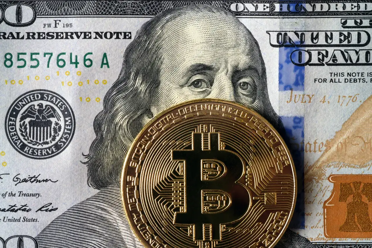 abstrakcyjna wizualizacja ryzyka inwestycyjnego w kryptowaluty