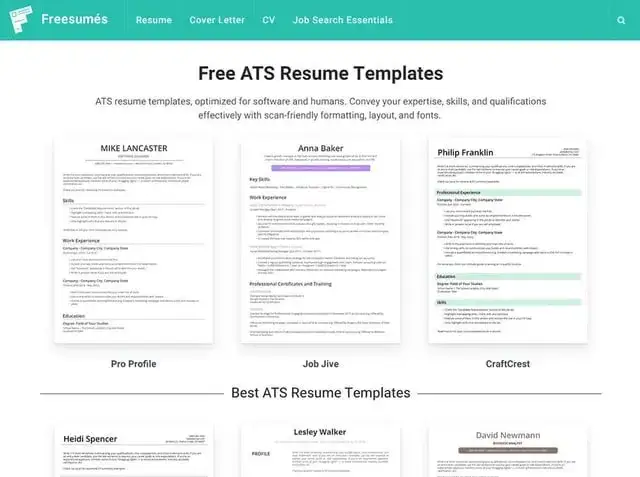 System ATS skanowanie CV