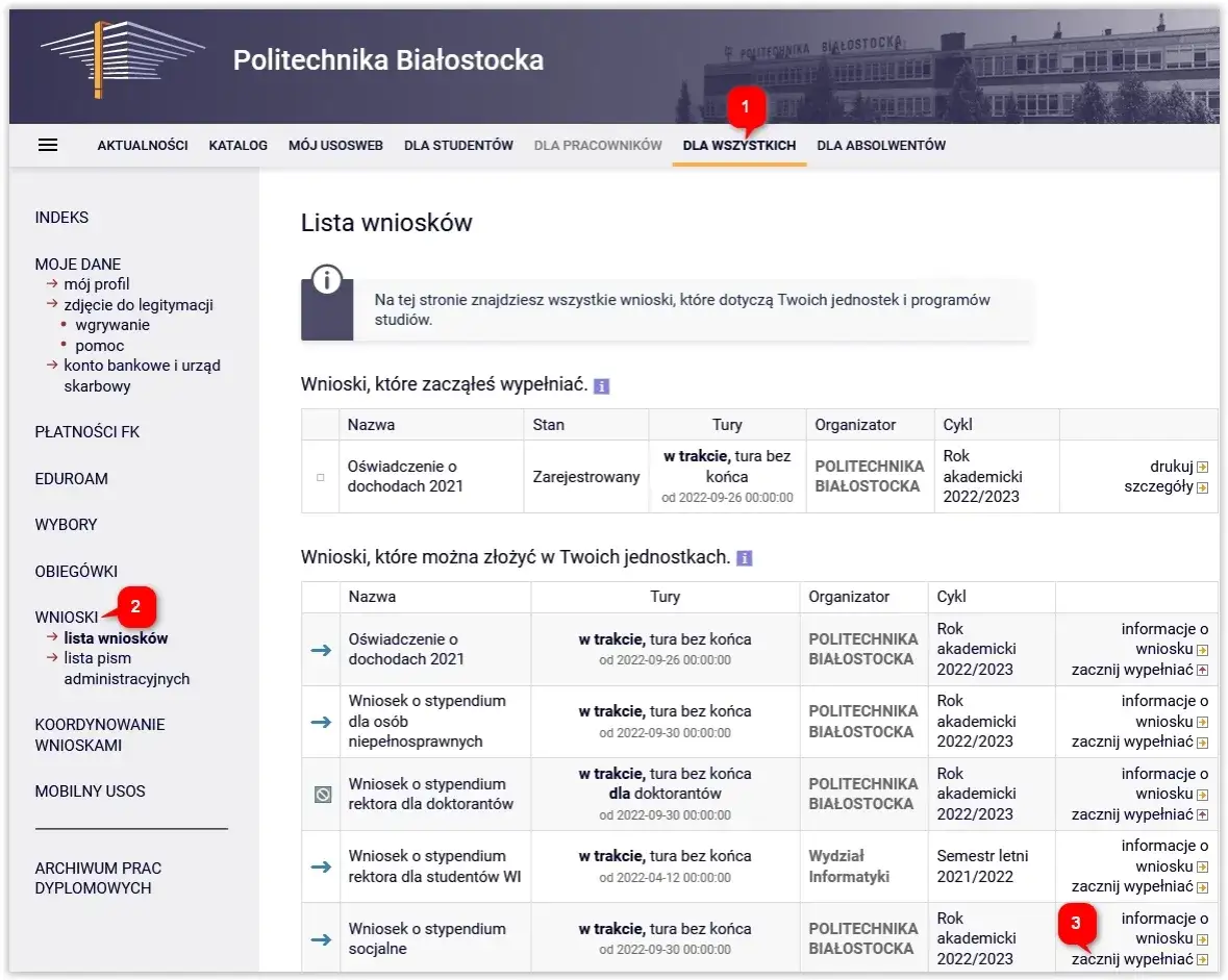 Zdjęcie Jak poprawnie wypełnić wniosek o stypendium socjalne na studiach bez błędów