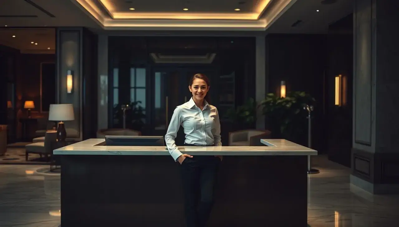 Zdjęcie Ile zarabia recepcjonistka w hotelu 5 gwiazdkowym? Zaskakujące fakty!