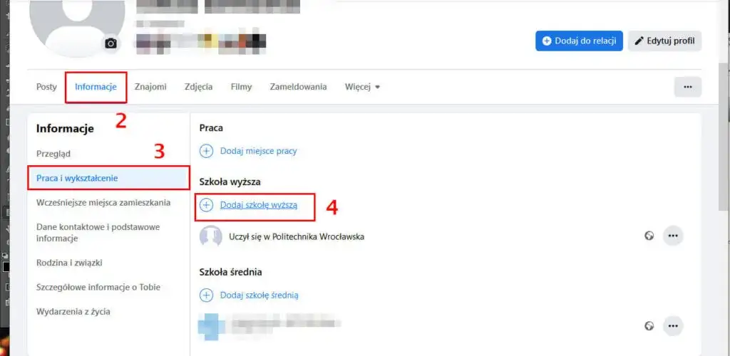 Zdjęcie Jak dodać szkołę na Facebooku i uniknąć najczęstszych błędów