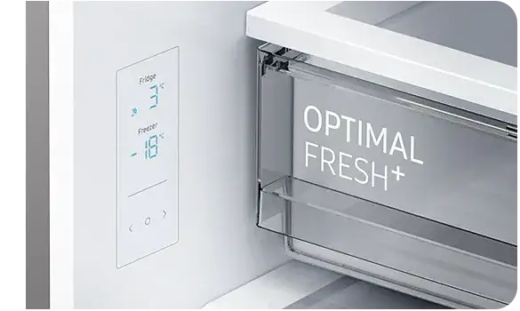 Strefy temperatur w lod&oacute;wce Samsung schemat