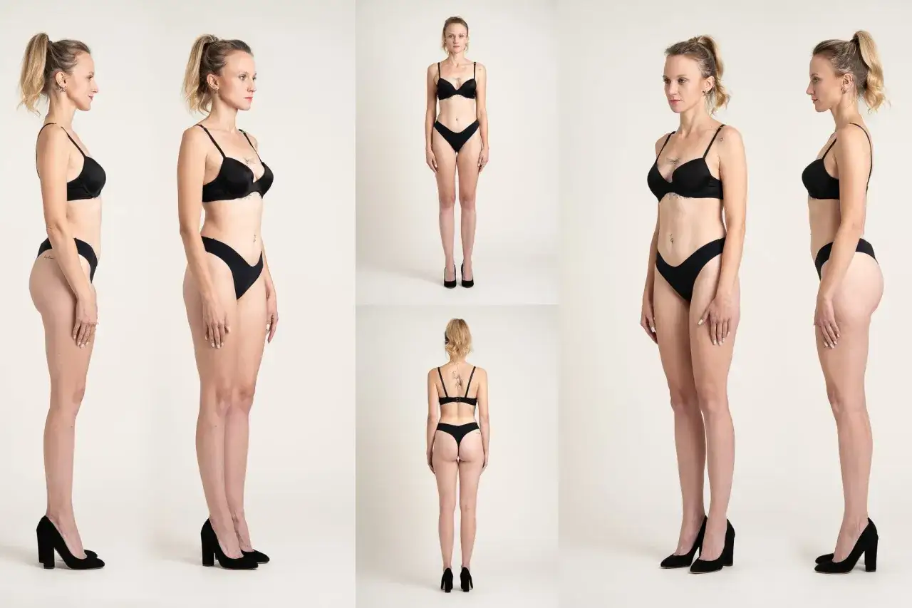 profesjonalne portfolio modelki, polaroidy modelki, zdjęcia beauty modelki