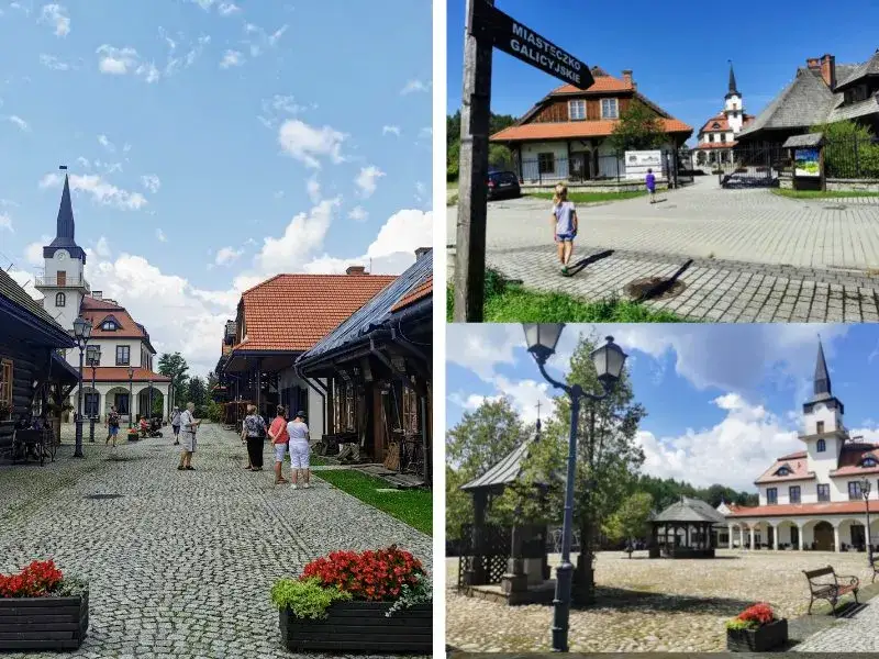 Miasteczko Galicyjskie Nowy Sącz rynek