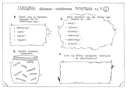 karty pracy język polski klasa 7, gry dydaktyczne polski