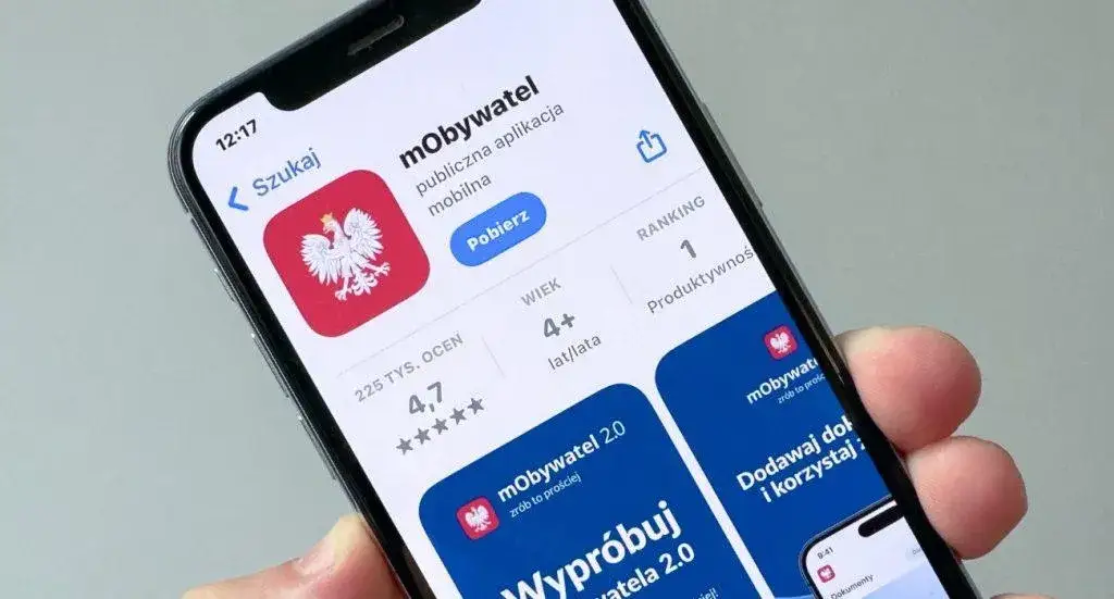 aplikacja mObywatel wymagania techniczne smartfon