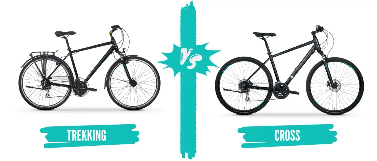 rower crossowy vs trekkingowy por&oacute;wnanie geometrii ramy