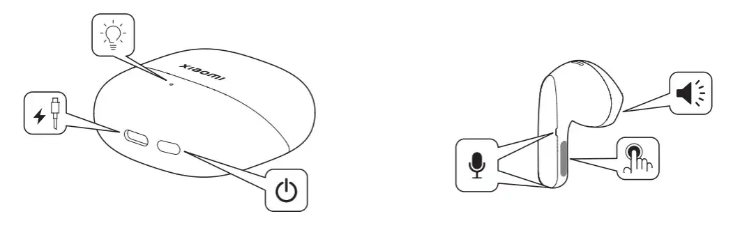 Telefon Xiaomi podłączony do ładowarki z ręką naciskającą przycisk głośności