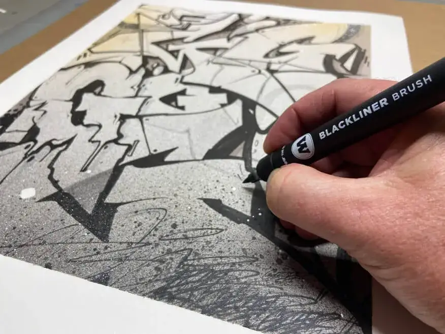 graffiti anf&auml;nger ausr&uuml;stung blackbook