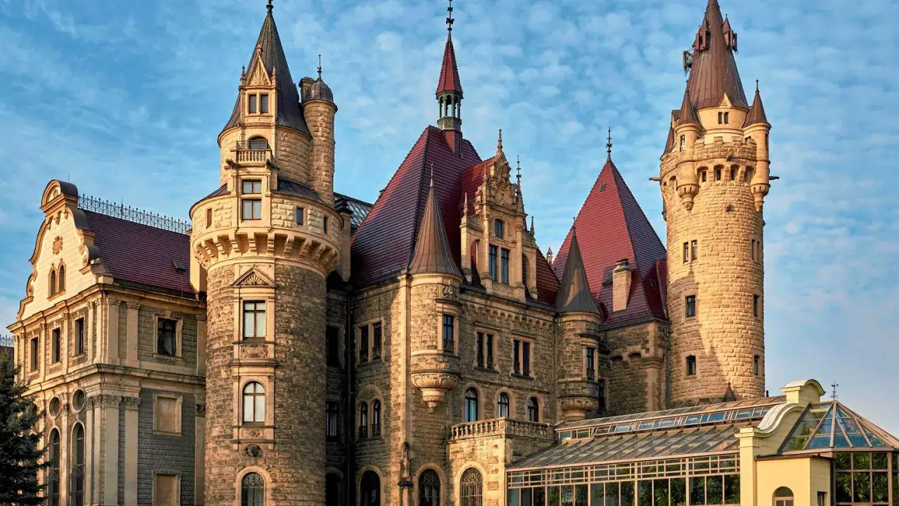 Zamek w Mosznej z 99 wieżami