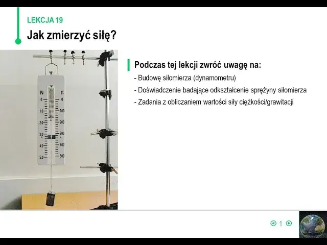 materiały do budowy siłomierza szkolnego