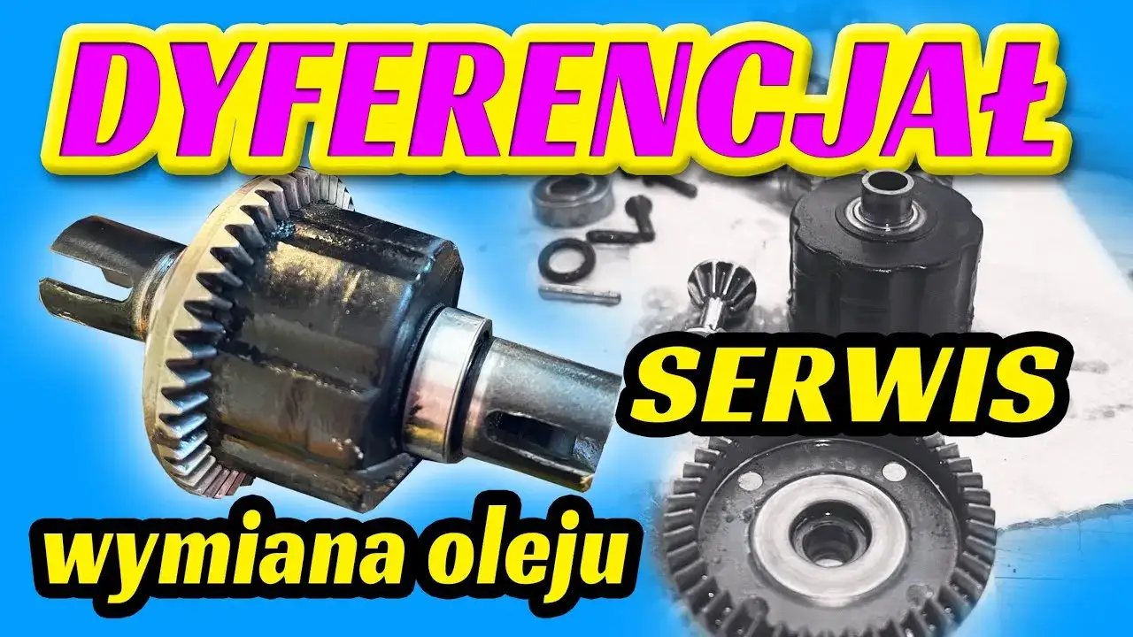 model RC dyferencjał schemat