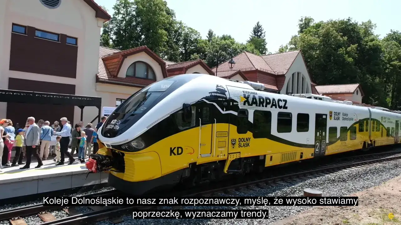 Pociąg Koleje Dolnośląskie Karpacz