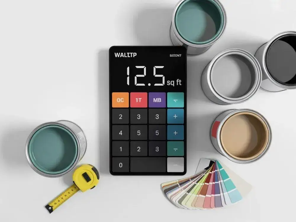 screenshot kalkulatora online do malowania, kalkulator farby