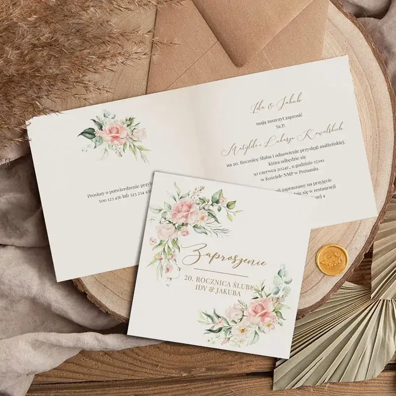 Zdjęcie Jak zrobić zaproszenie na rocznicę ślubu – proste sposoby i inspiracje