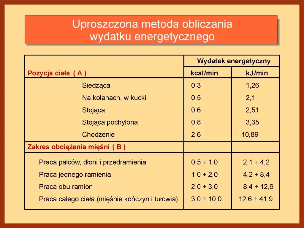 Zdjęcie Jak obliczyć wydatek energetyczny pracownika i uniknąć błędów w ocenie