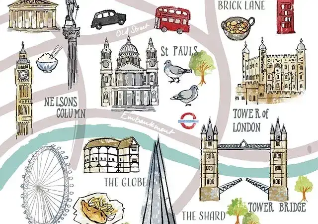 mapa tanie dzielnice londynu