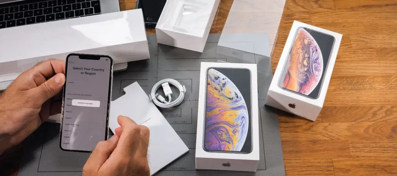 Wyczyszczony iPhone przed sprzedażą