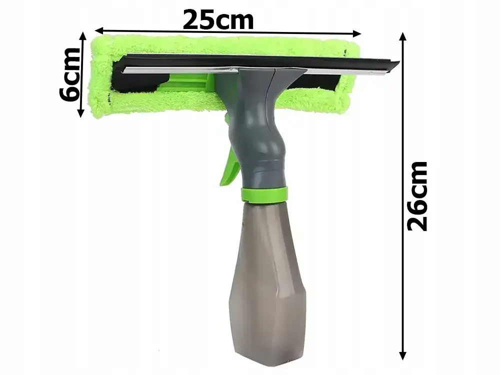 mycie okien ściągaczka mikrofibra