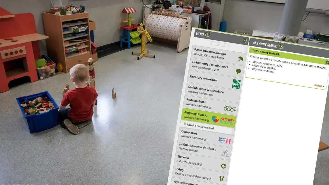 Dofinansowanie do żłobka program Aktywny Rodzic