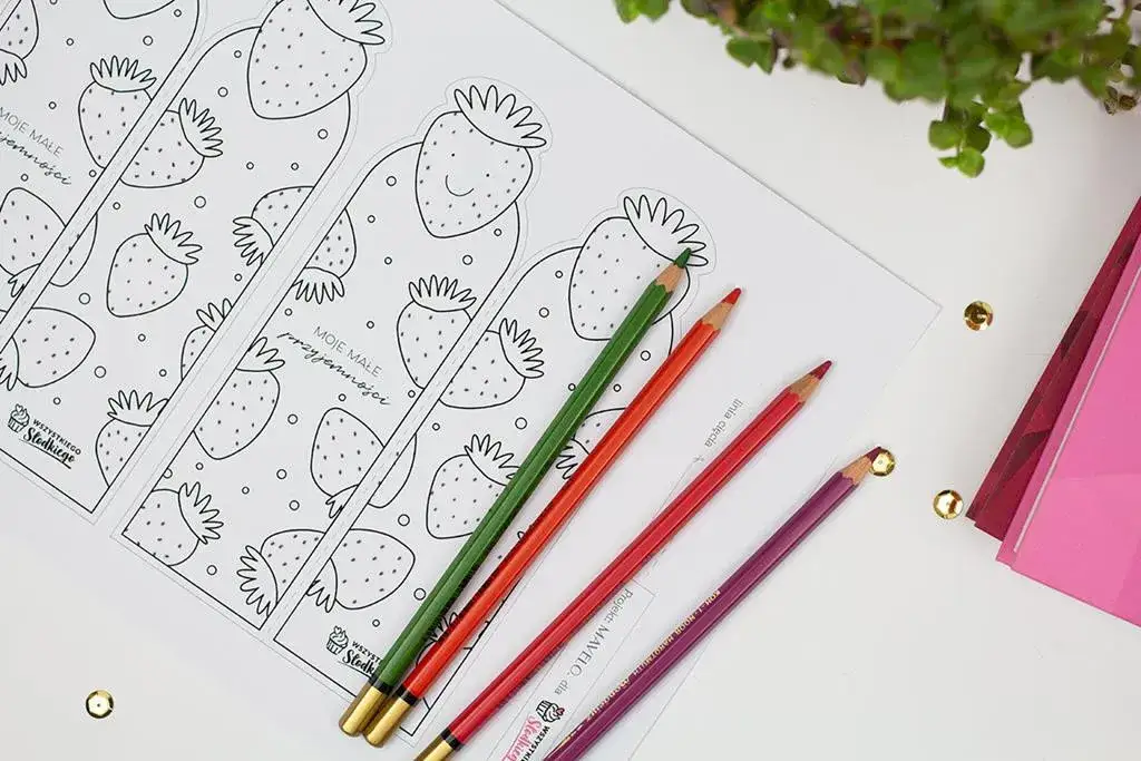 Materiały do zakładek DIY