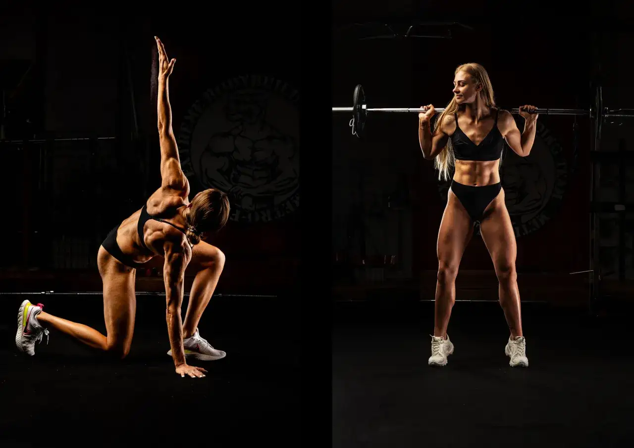 typowa sesja treningowa crossfit box